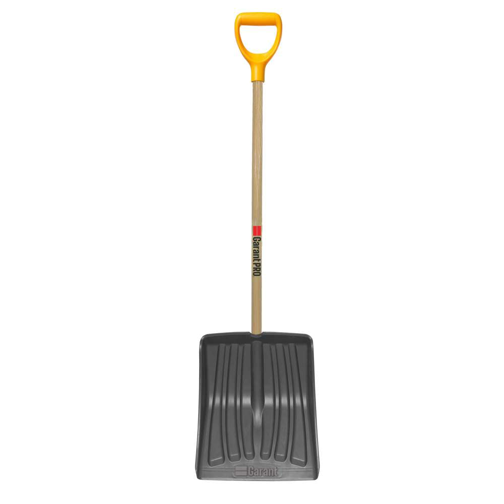 14-Inch Polypro Blade Snow Shovel, Resists to Wear for Intensive 