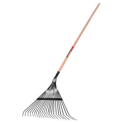 Springback lawn rake