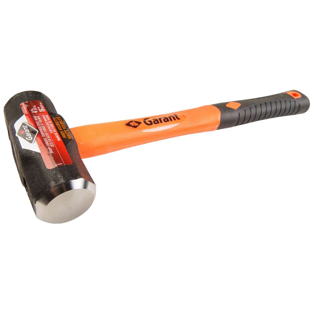 4 lbs sledge hammer, fiberglass handle