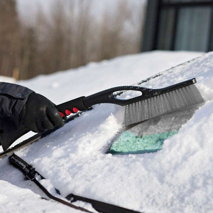 35-inch Snow brush - ABS ice scaper and comfort grip