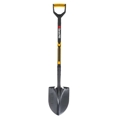 Round point shovel, engineered resin