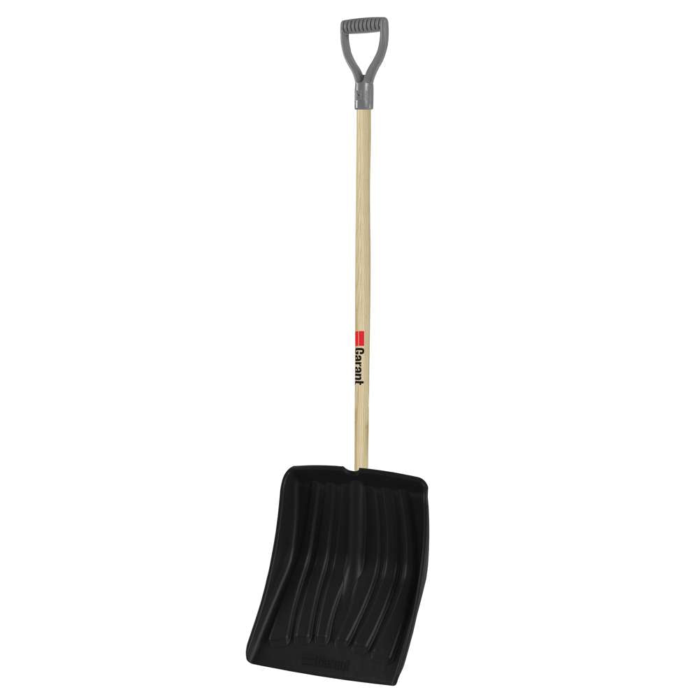 Snow shovel, 13.9" poly blade