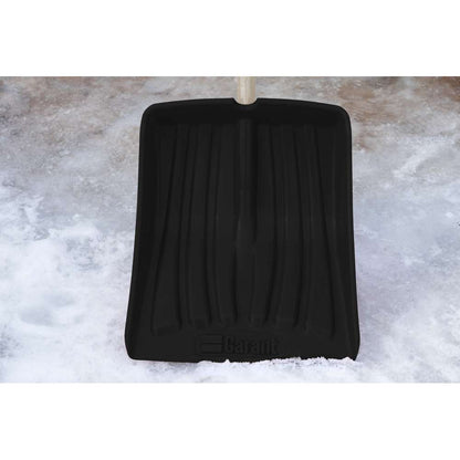 Snow shovel, 13.9" poly blade