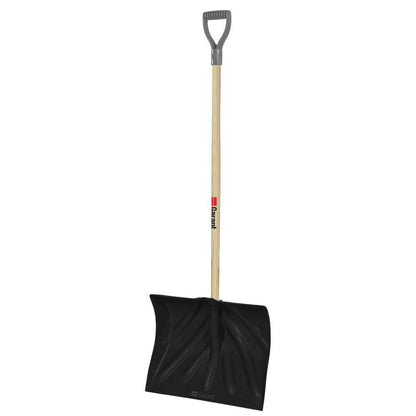 Snow shovel, 18" poly blade