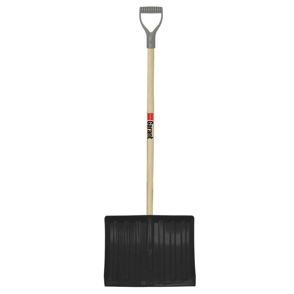 Snow shovel, 18" poly blade