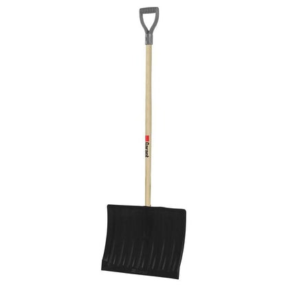 Snow shovel, 18" poly blade