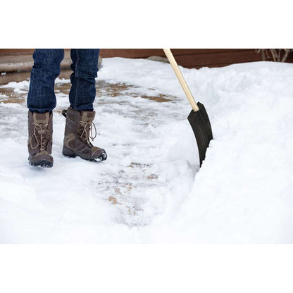 Snow shovel, 18" poly blade