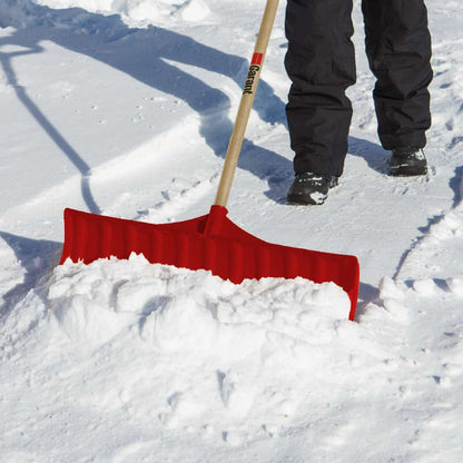 Snow pusher, 30'' poly blade