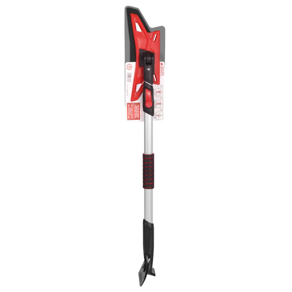 Scratch-free 52'' snow brush