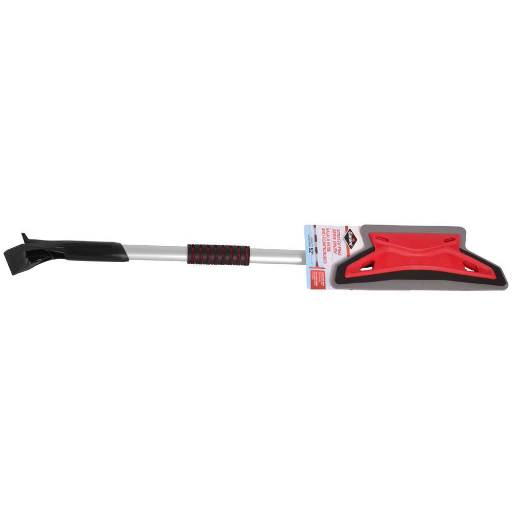 Scratch-free 52'' snow brush