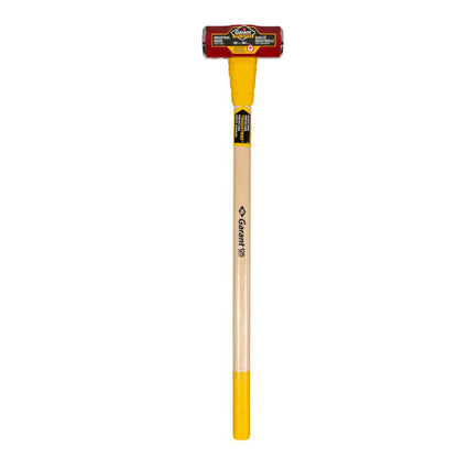 Sledge hammer, 10 lbs, overstrike protection, 36" safety grip hickory hdle