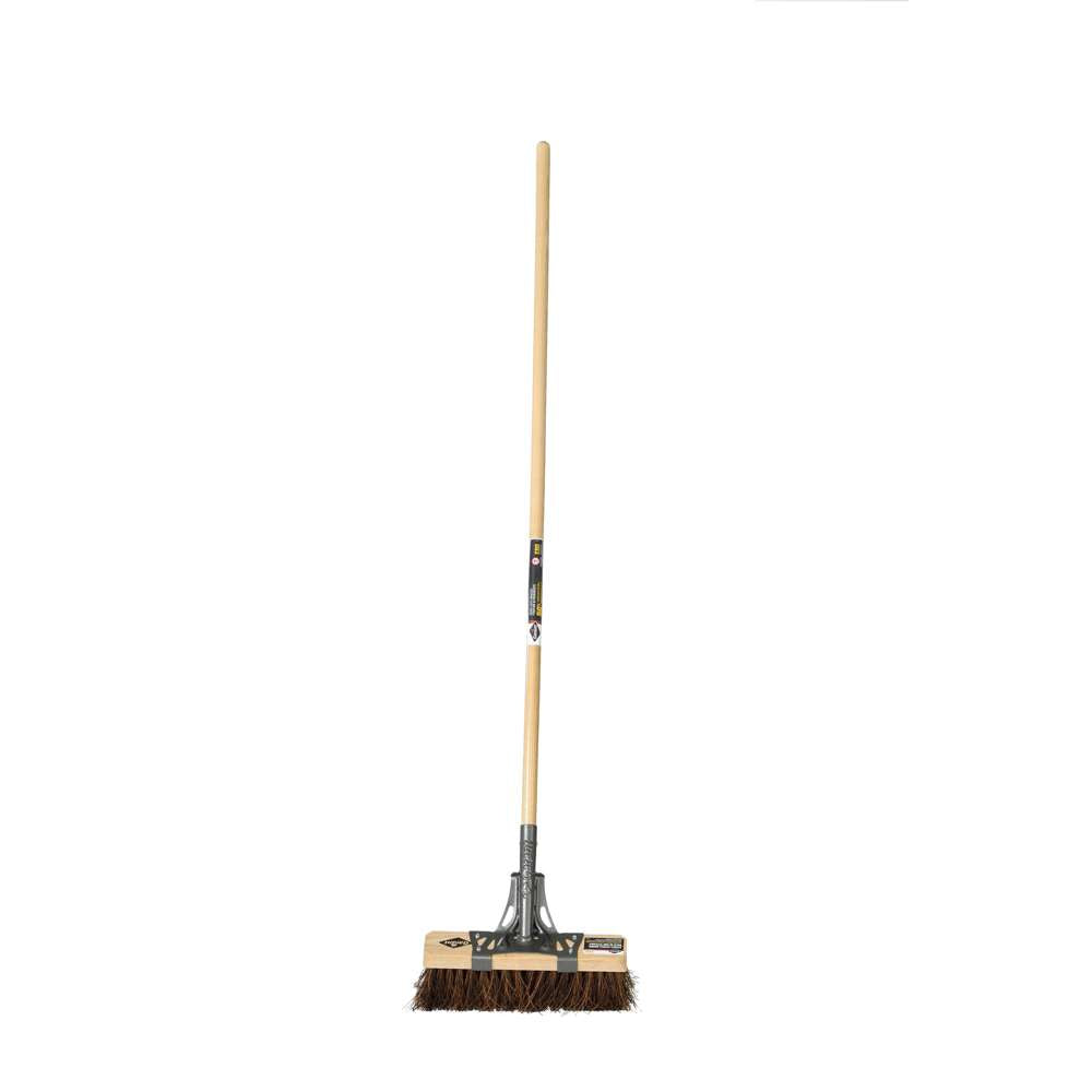 Street broom head, 14", Palmyra