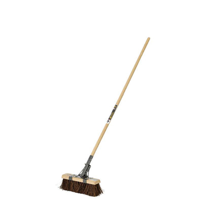 Street broom head, 14", Palmyra