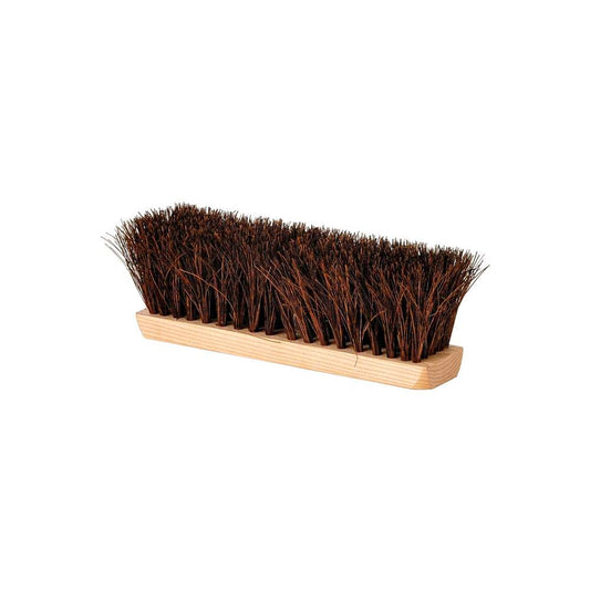 Street broom head, 14", Palmyra