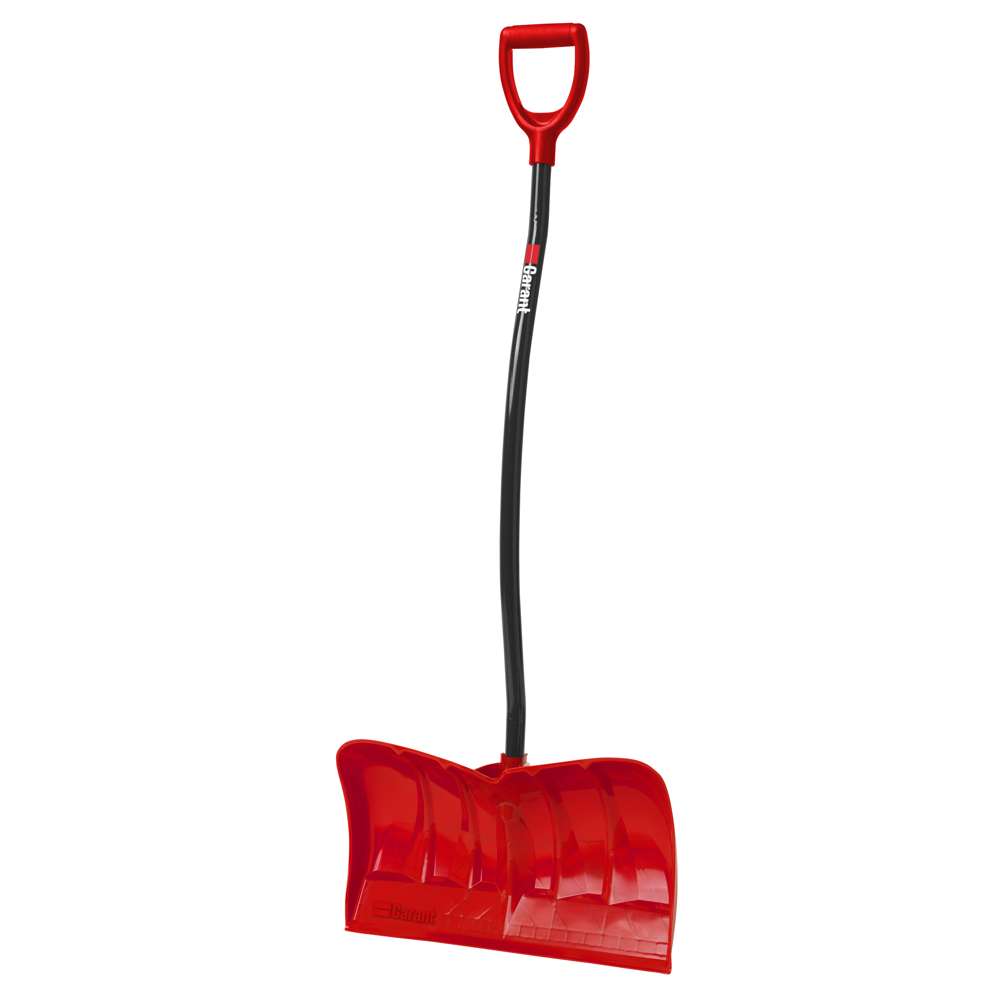 Snow pusher, 22" poly blade, ergo aluminum handle