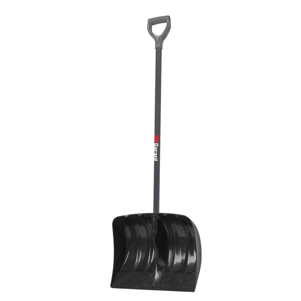 Snow shovel, 19" poly blade