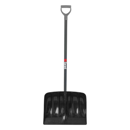 Snow shovel, 19" poly blade