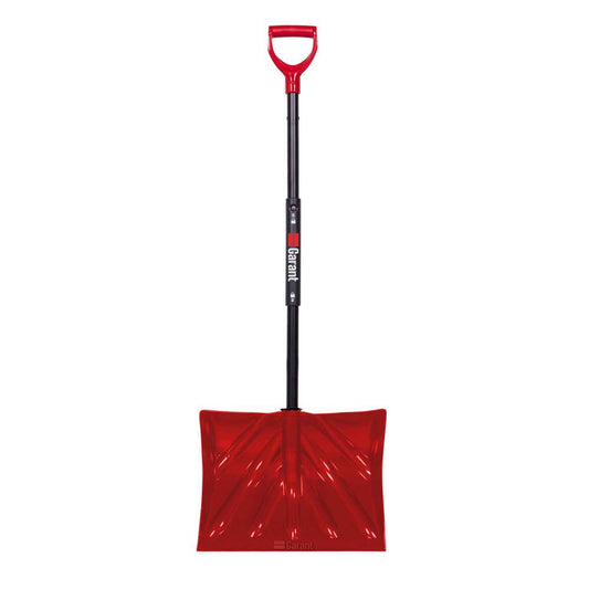 Foldable snow shovel,18 in. poly blade