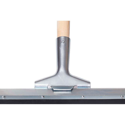 Floor squeegee, straight rubber hd 24"