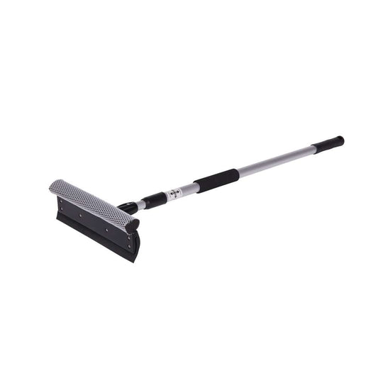 10" window squeegee, telescopic handle