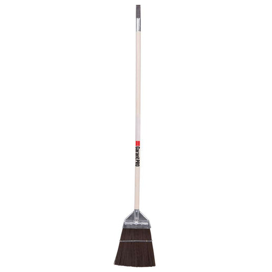 Track broom with chisel