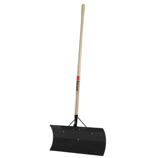 Snow pusher, 24" steel blade, lh, Nordic US