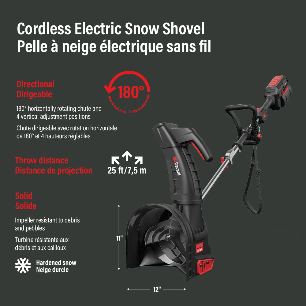 Cordless Electric Snow Shovel