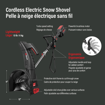 Cordless Electric Snow Shovel