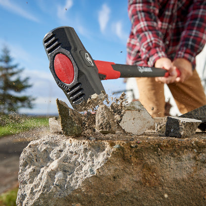 6 lbs sledge hammer, fiberglass handle