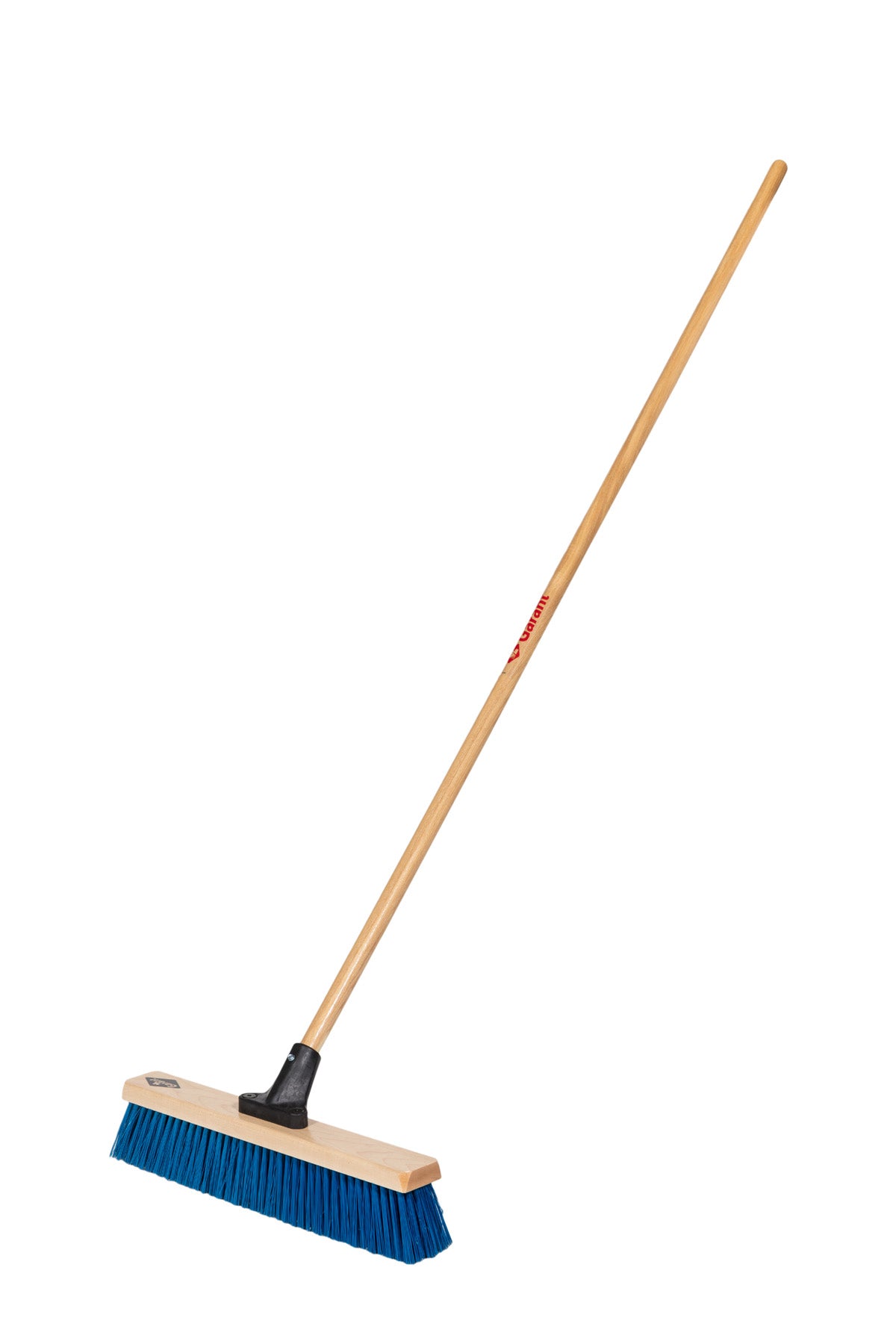 Contractor push broom, 18", rough surface