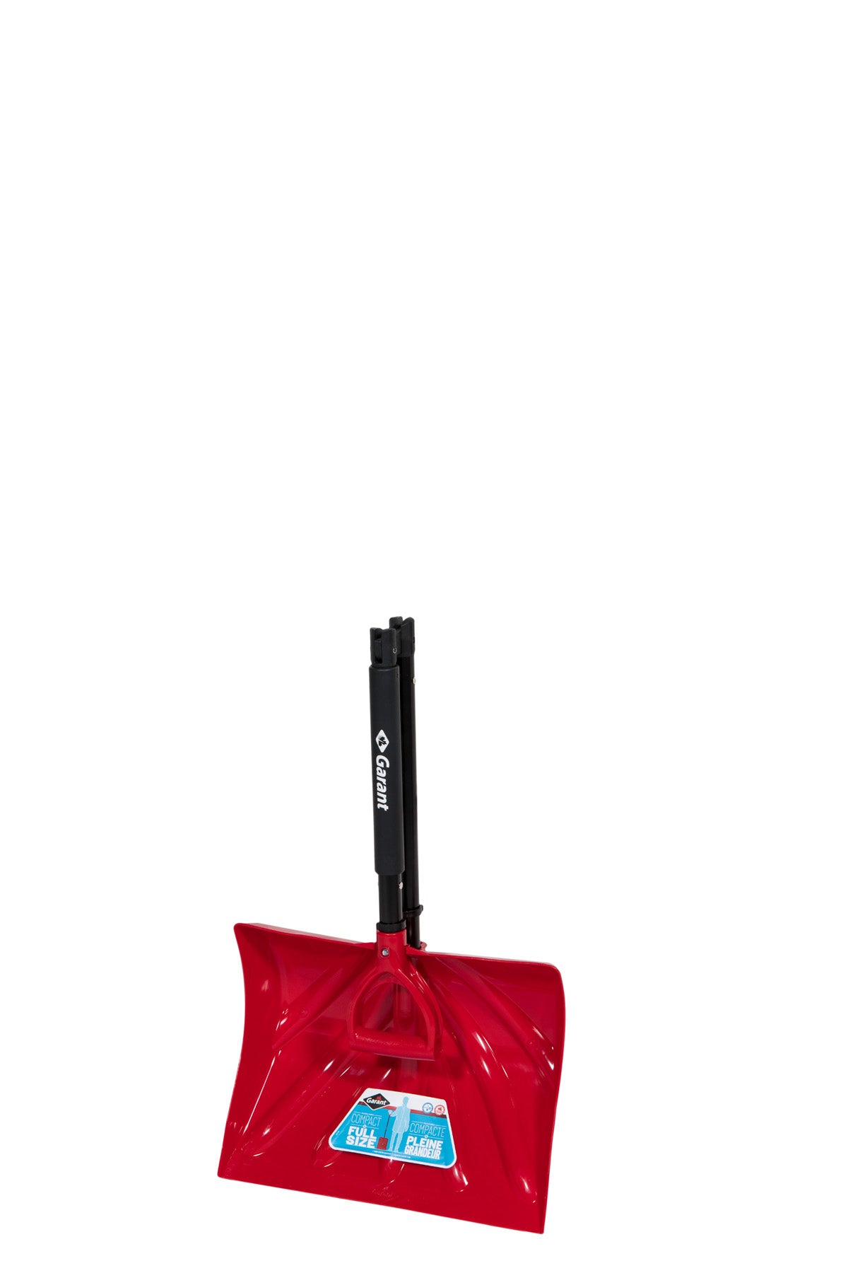 Foldable snow shovel,18 in. poly blade