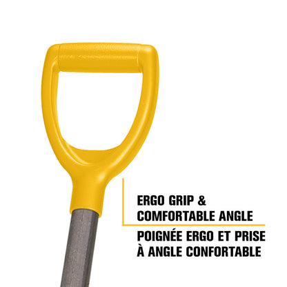 14-Inch Polypro Blade Snow Shovel, Resists to Wear for Intensive Use